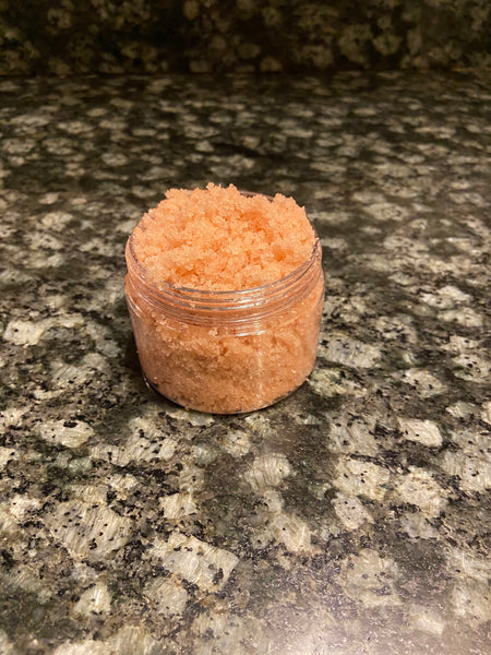 Daleth Naturals Rosewater and Pink Himalayan Salt Scrub